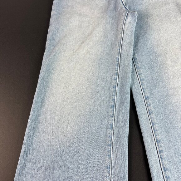 Rolla's Jeans Women's 25x27* High Rise Wide Leg Light Blue Cotton Denim Tag 27 - Picture 4 of 16